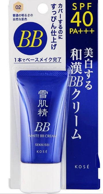 Sekkisei White BB Cream - 02 Natural Skin Tone (30g)– KOSÉ - 88 And Beyond