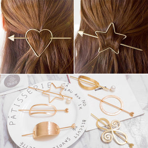 Hair Bun Stick - Silver Star - 88 And Beyond